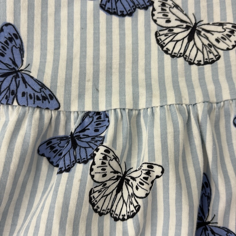 Bundle/ lot of 5— Pink and Blue tops- shorts - dresses 6/7 - Picture 7 of 12